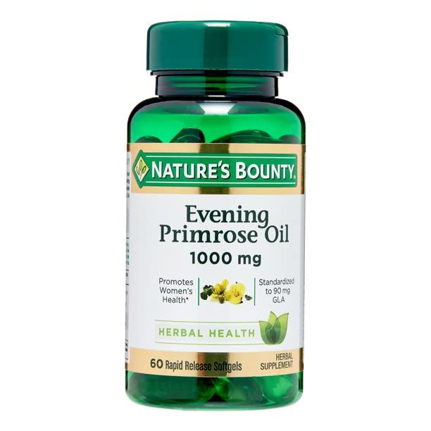 Nature's Bounty Evening Primrose Oil 1000mg - 180 Softgels - image 6