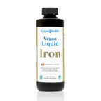 LIQUIDHEALTH Vegan Liquid Iron Supplement with SunActive & Ferrochel