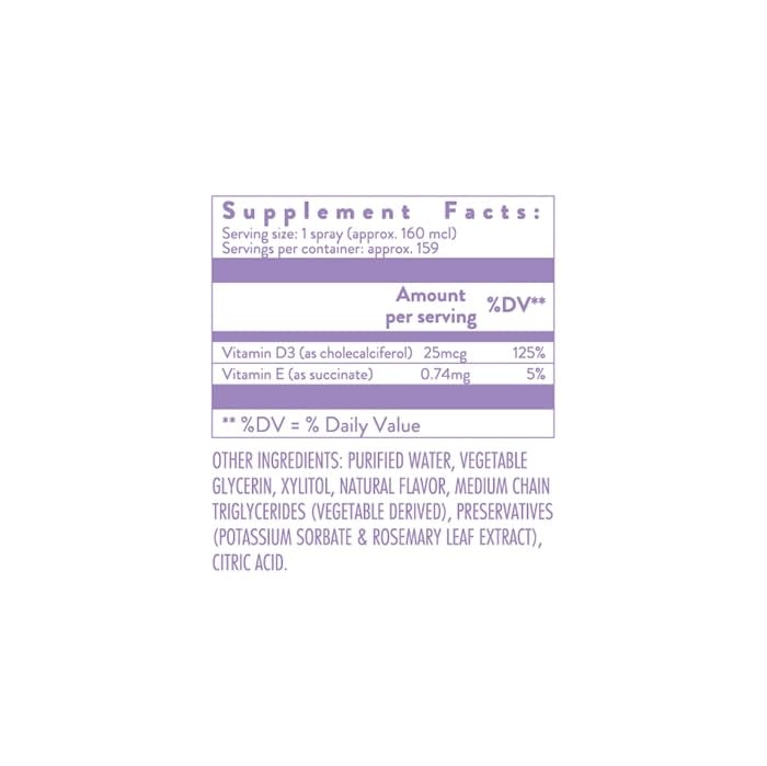Holistic Health Vita D-Light Spray Vitamin D - 0.85 FL oz - image 3