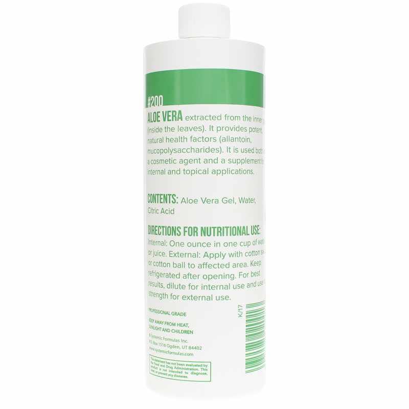 Systemic Formulas AO Aloe Vera BioExtract - 16 Fl Oz - image 3