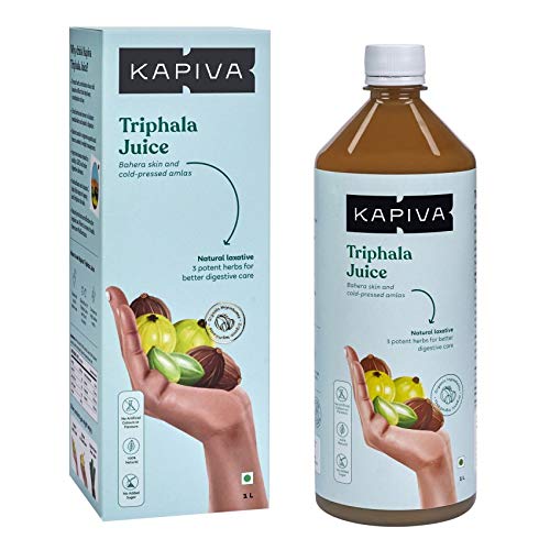 JAGDAMBA HERBAL Triphala Juice Liquid Supplement - 33.81 Fl Oz