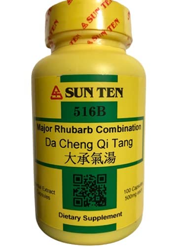 Sun Ten Major Rhubarb Combination Da Cheng Qi Tang Capsules - image 2