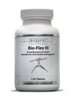BIOSPEC NUTRITIONALS Bio-Flex III Joint Support Supplement - 120 Tablets