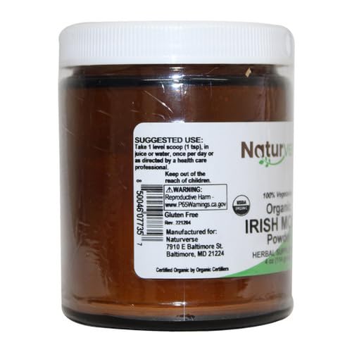 Naturverse Organic Irish Moss Thallus Powder - 4 Fl Oz - image 3