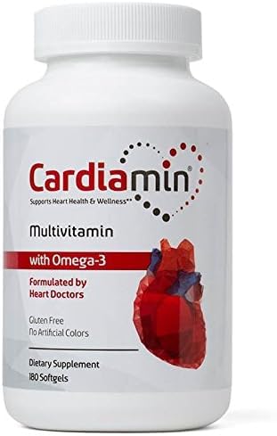 Corceuticals Cardiamin Heart Health & Wellness Multivitamin - 180 Softgels