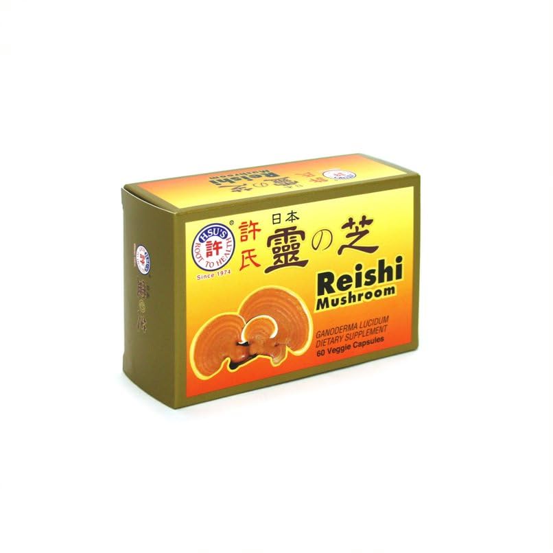 Hsu's Ginseng Japanese Reishi Mushroom Capsules