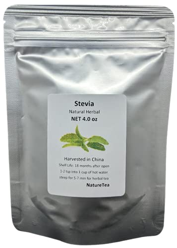 Nature Tea Stevia Leaf - Stevia rebaudiana Loose Leaf c/s 100% from