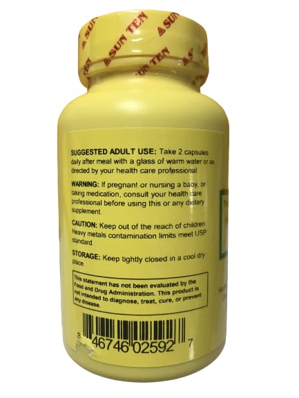Sun Ten Trichosanthes & Astragalus Formula - 100 Capsules - image 3
