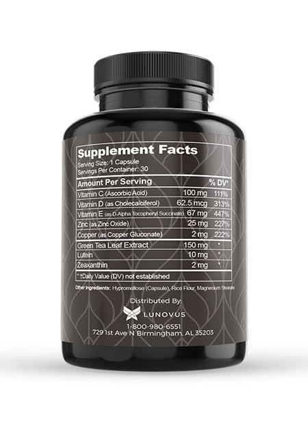 Visual Advantage Glucose II Eye Supplement AREDS 2 - 30 Capsules - image 4