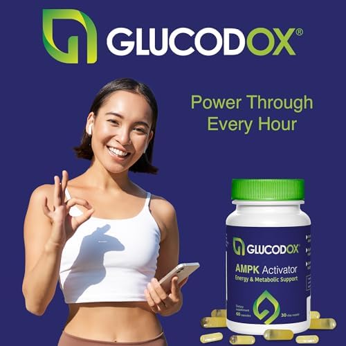 GlucodOX AMPK Activator Supplement Metabolic Support - 60 Capsules - image 7