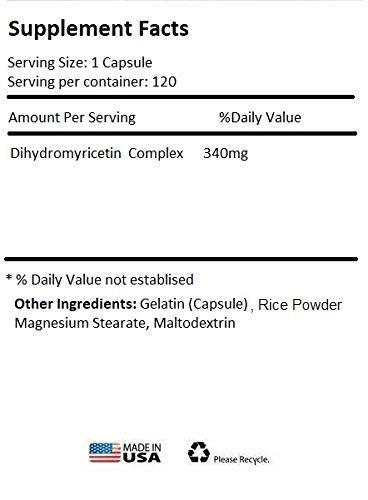 Absonutrix Dihydromyricetin 520 mg - 120 Capsules - image 6