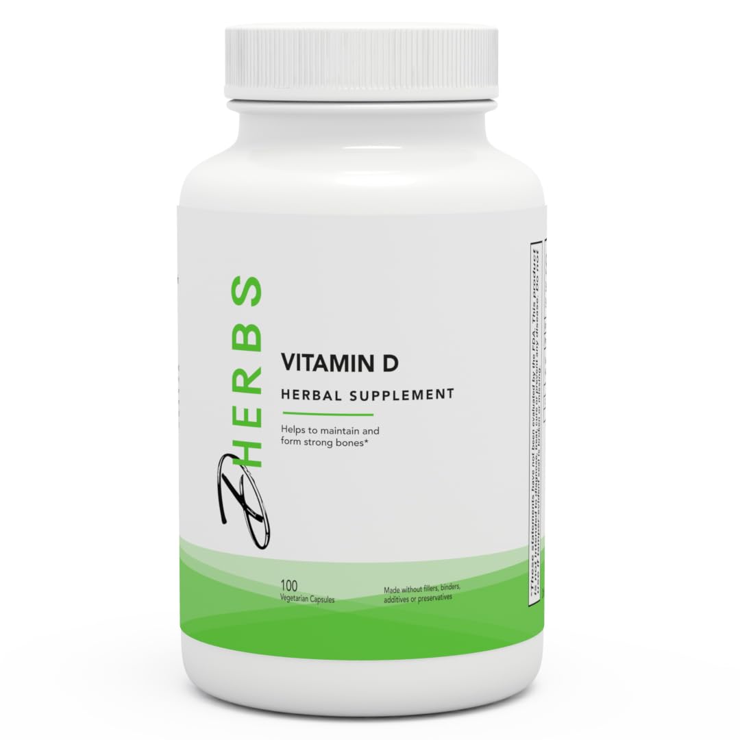 Dherbs Vitamin D - 100 Capsules