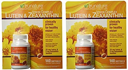 Trunature Vision Complex Lutein and Zeaxanthin - 280 Softgels - image 2