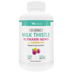 ML Naturals Milk Thistle 200mg with Dandelion Root - 240 Capsules