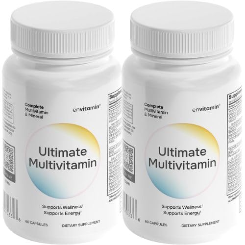 envitamin Ultimate Multivitamin with 42 Fruit & Vegetable Blend - 120 Capsules