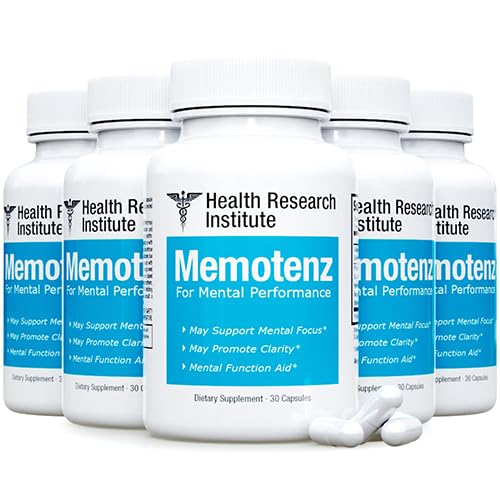 Memotenz - Official - Brain Function Supplement - 5pck - Brain