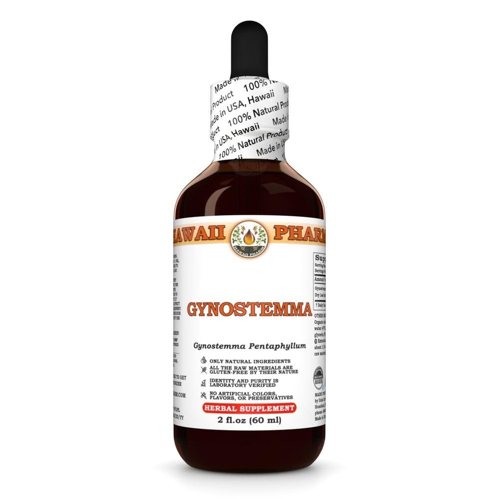 Hawaii Pharm Gynostemma (Gynostemma pentaphyllum) Leaf Liquid Extract