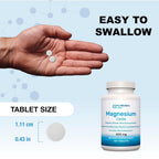 P Puregen Labs Puregen Labs Magnesium 400mg High Potency - 120 Tablets - image 3