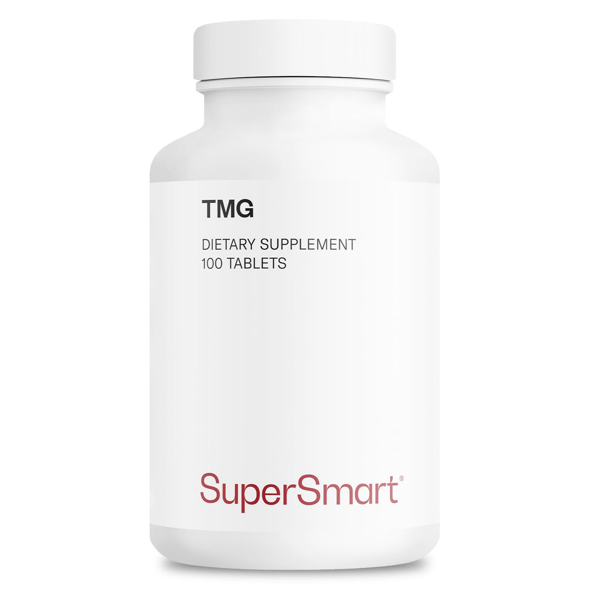 Supersmart TMG 2250mg per Day High Strength - 100 Tablets
