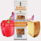 Simply Snackin Italiano Chicken Breast with Romano Cheese - 20 Snacks