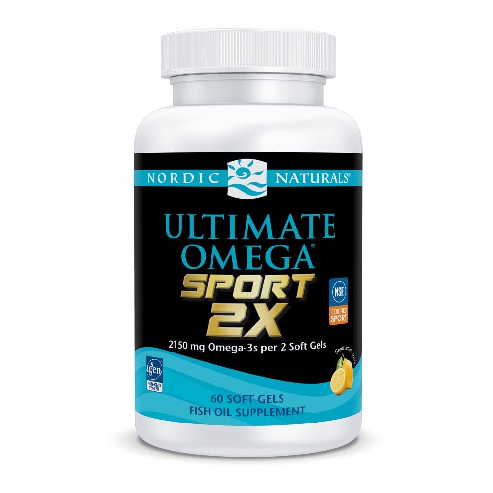 Nordic Naturals Ultimate Omega 2X Lemon - 60 Softgels