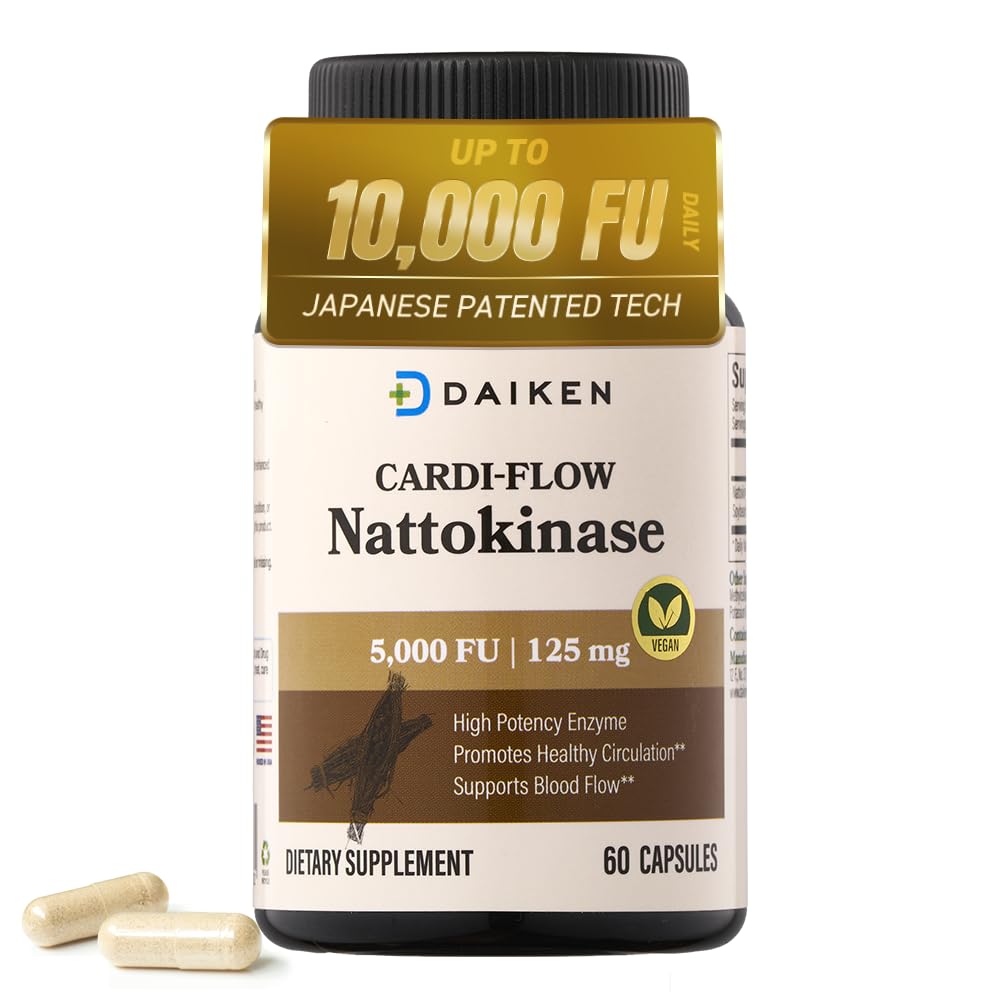DAIKEN Nattokinase, 60 Capsules