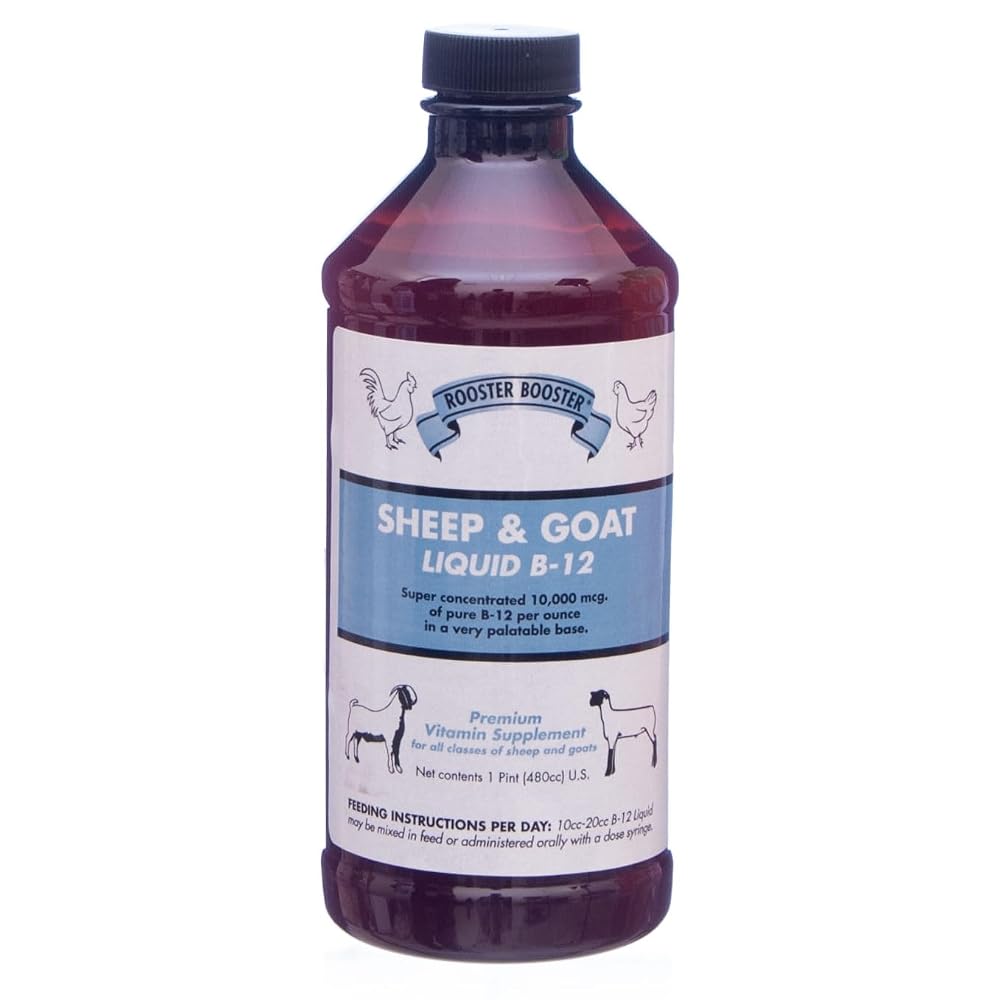 Rooster Booster B-12 Sheep and Goat Liquid - 16 Ounce