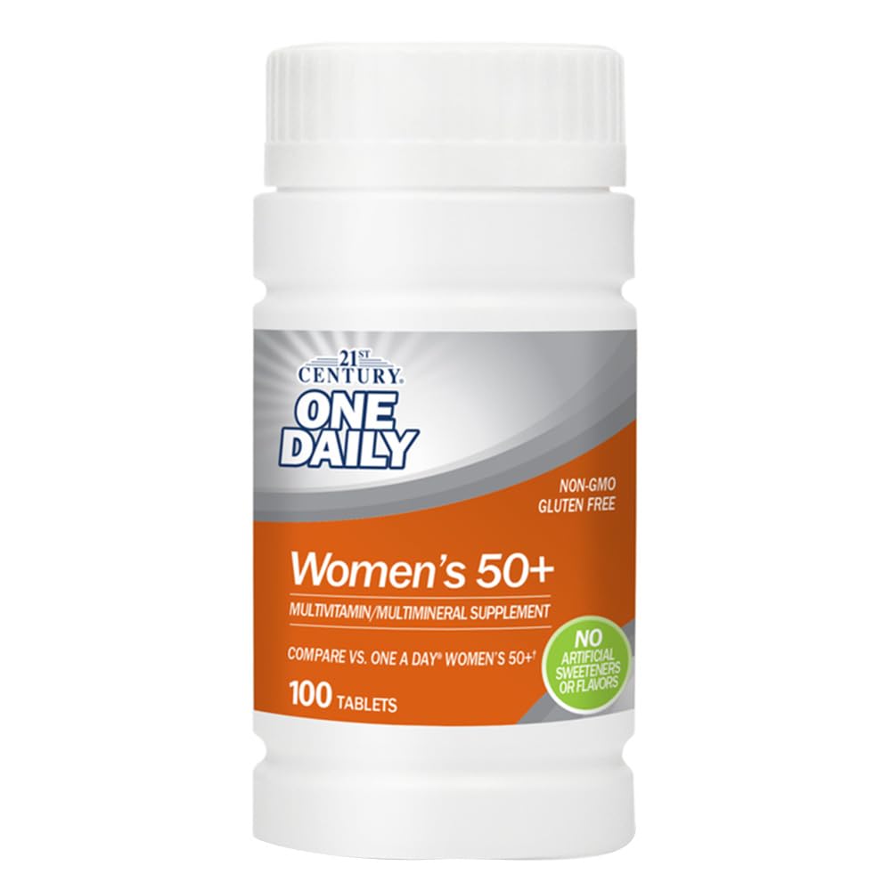 21st Century One Daily Women's 50+ Multivitamin - 100 Tablets - image 3