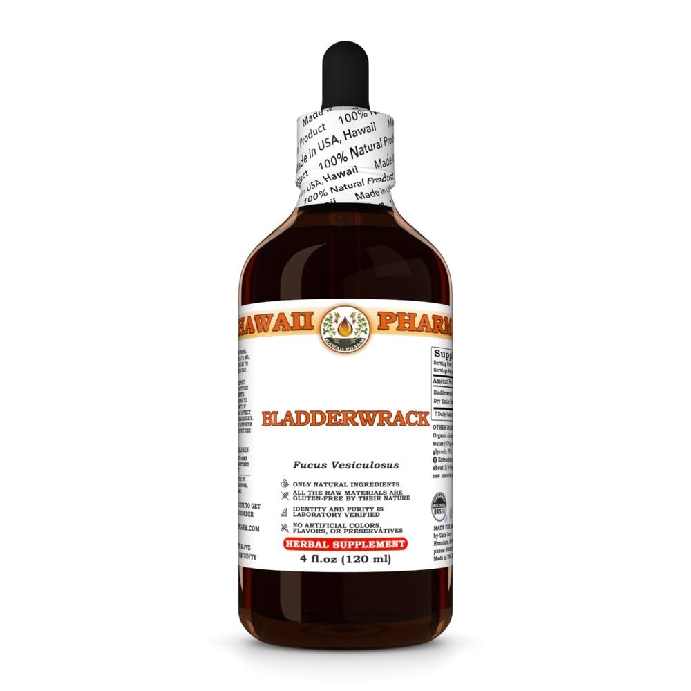 Hawaii Pharm Bladderwrack (Fucus vesiculosus) Whole Plant Liquid
