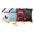 Flock Keto Chicken Skin Chips Variety Pack - 4 x 2.5oz