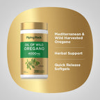 Piping Rock Oregano Oil Softgel Capsules - 200 Softgels - image 4