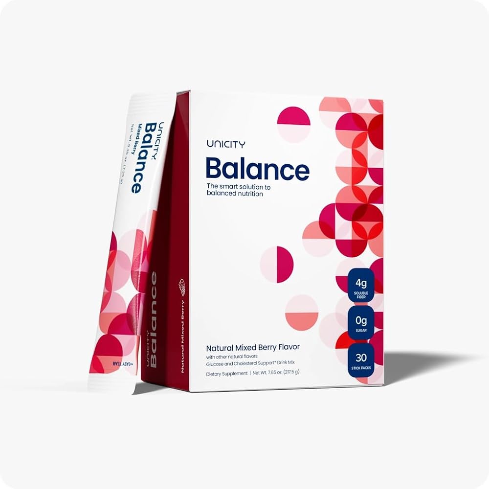 Unicity Balance Mixed Berry Pre-Meal Drink - 30 Stick Packs
