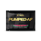 Steel Supplements Pumped-AF Pre-Workout Powder Blue Raspberry - 1 Pack