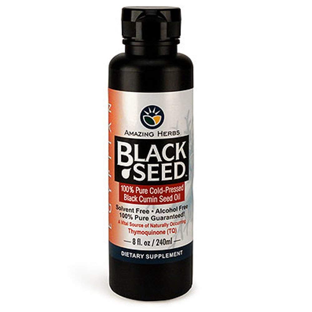 Amazing Herbs Egyptian Black Seed Oil - Gluten Free
