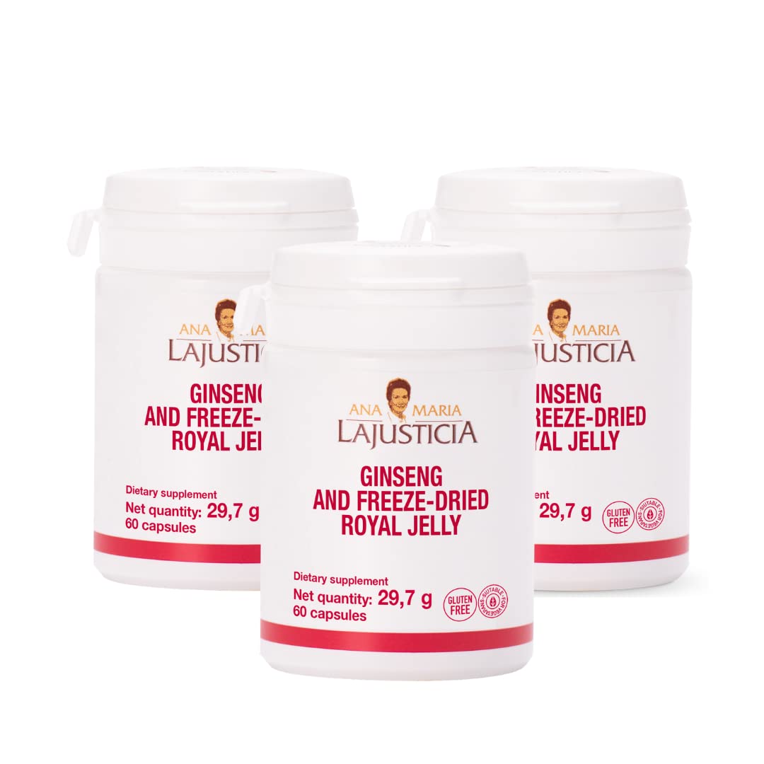 Ana María Lajusticia Ginseng and Royal Jelly - 60 Tablets - image 4