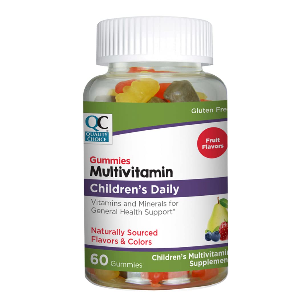 Quality Choice Kids Daily Multivitamin Gummies - 60 Count