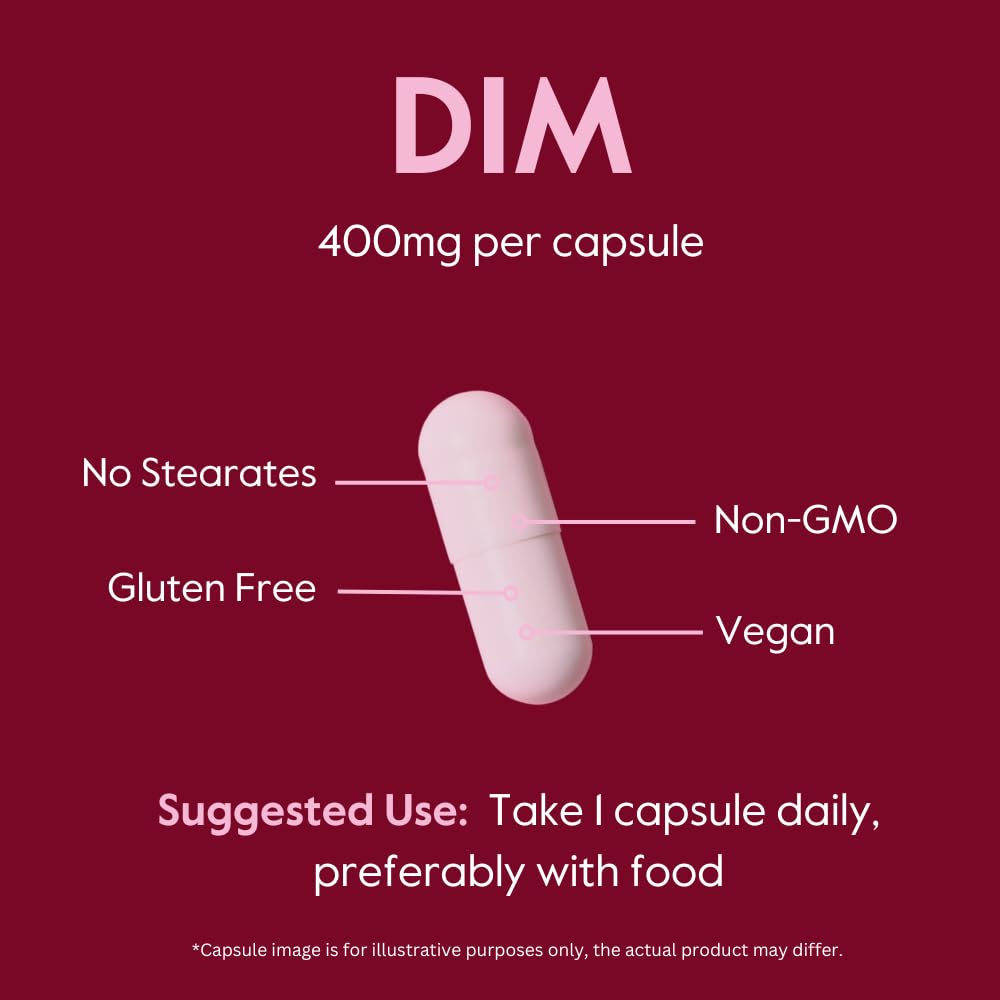 BESTVITE DIM (Diindolylmethane) 400mg with Bioperine