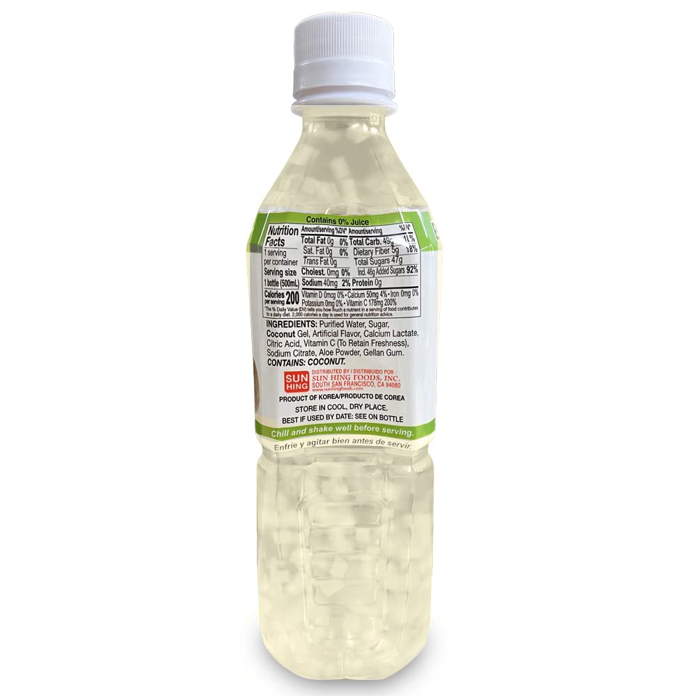 Parrot Aloe Vera Juice Drink Coconut Flavor - 10 x 500mL - image 2