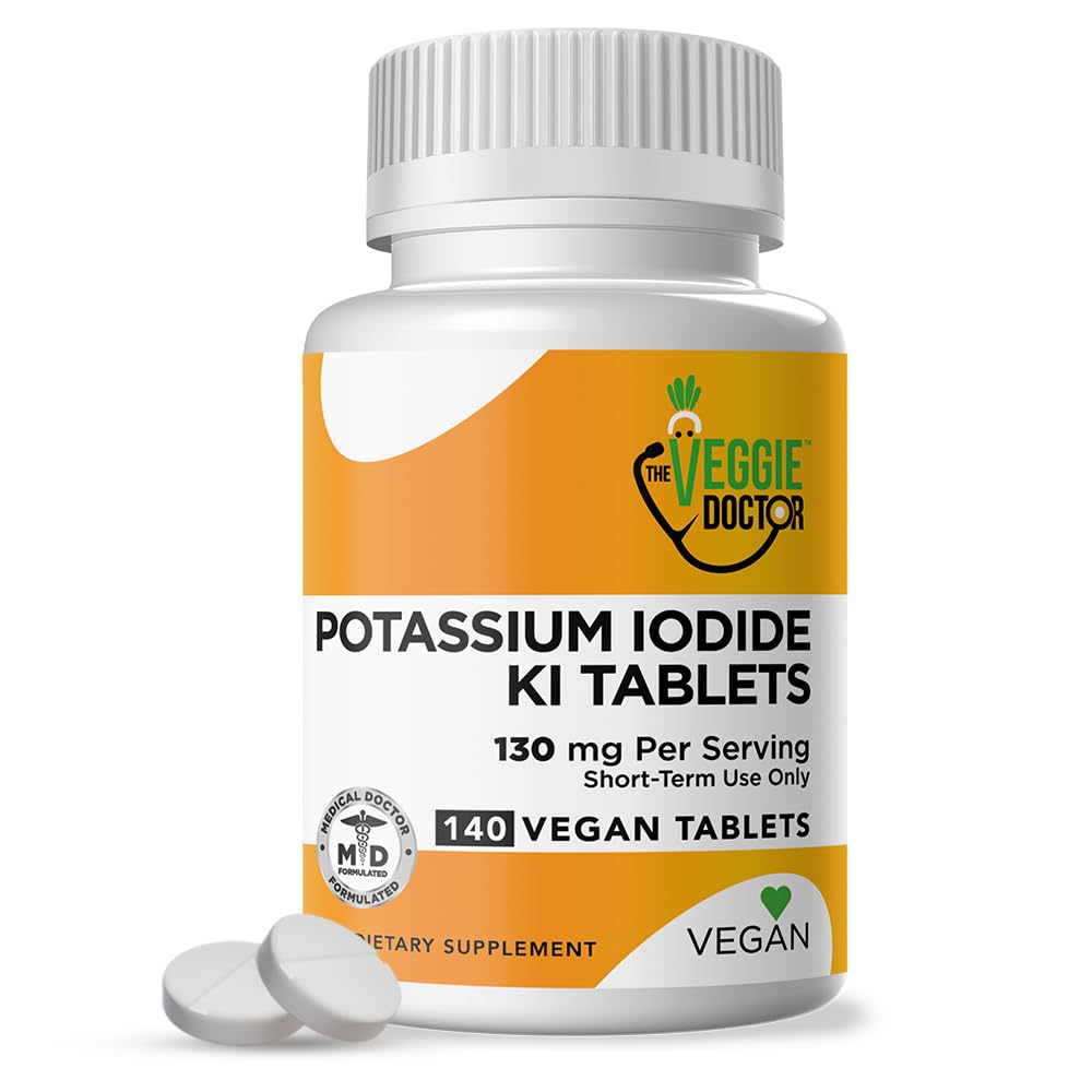 The Veggie Doctor Potassium Iodide 130 mg - 140 Tablets