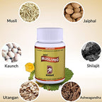 Deemark Musli Pro Ayurvedic Supplement for Strength & Stamina - 60 Capsules - image 3