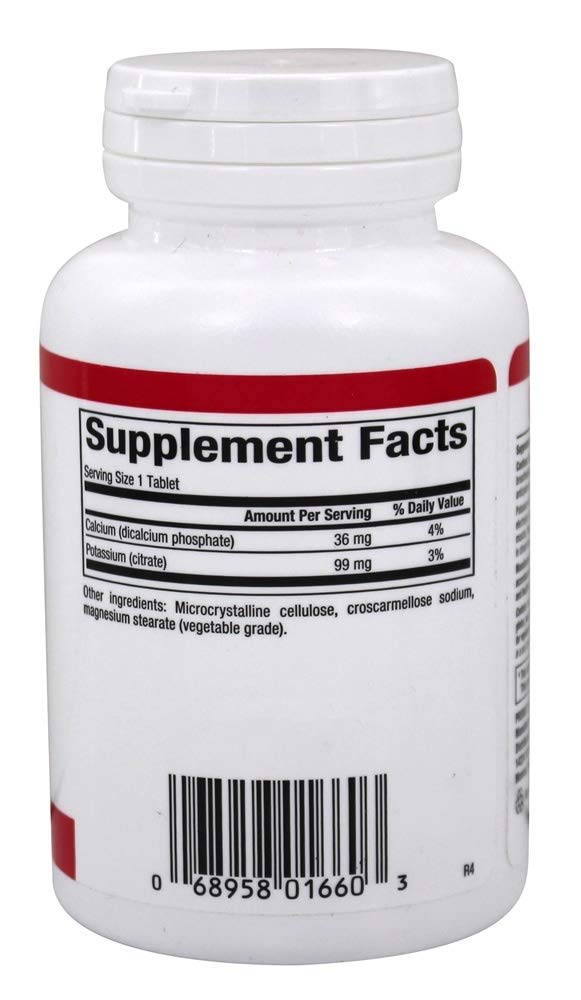 Natural Factors Potassium Citrate 99mg Tablets - 90 Tablets - image 2