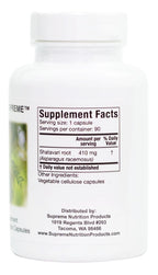 Supreme Nutrition Shatavari Supreme - 90 Vegetarian Capsules - image 3