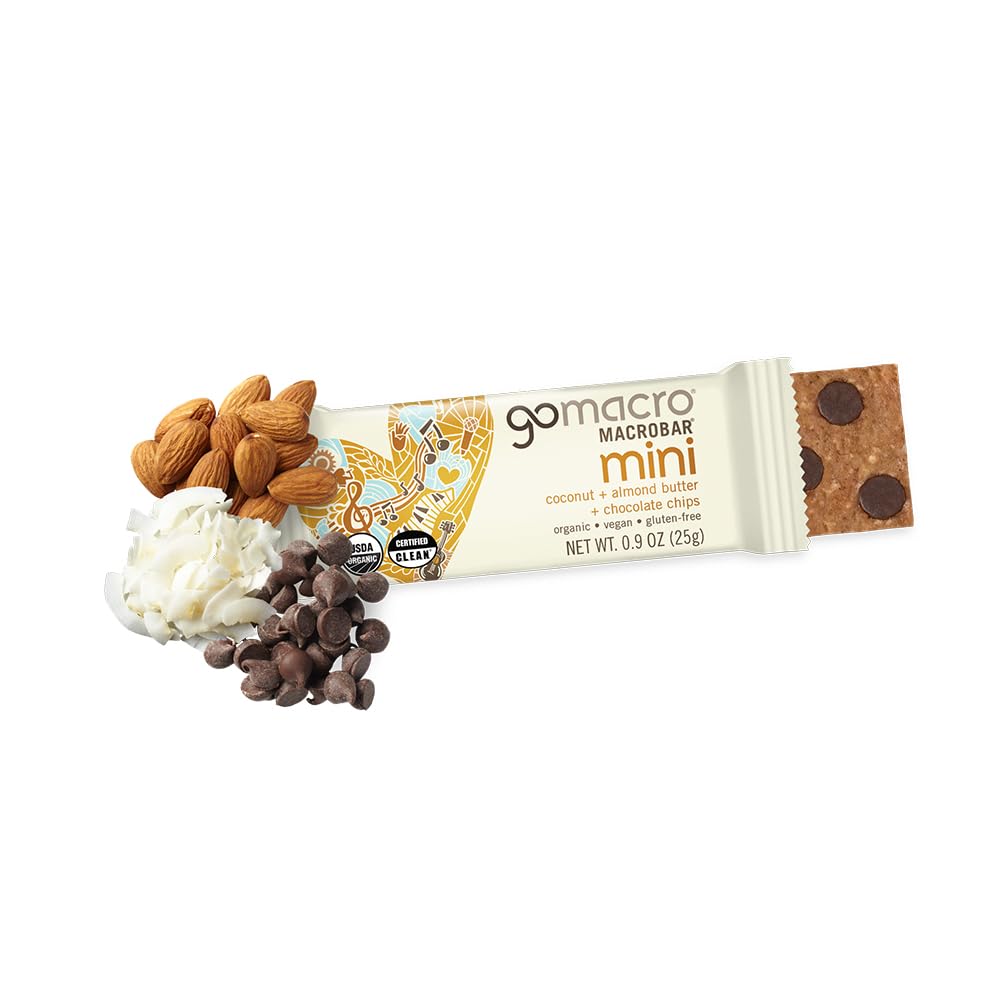 GoMacro MacroBar Mini Coconut Almond Butter Chocolate - 24 Count - image 2