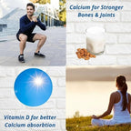 Naturals Calcium Magnesium & Zinc Tablets with Vitamin D3 & K2 - 60 Tablets - image 6