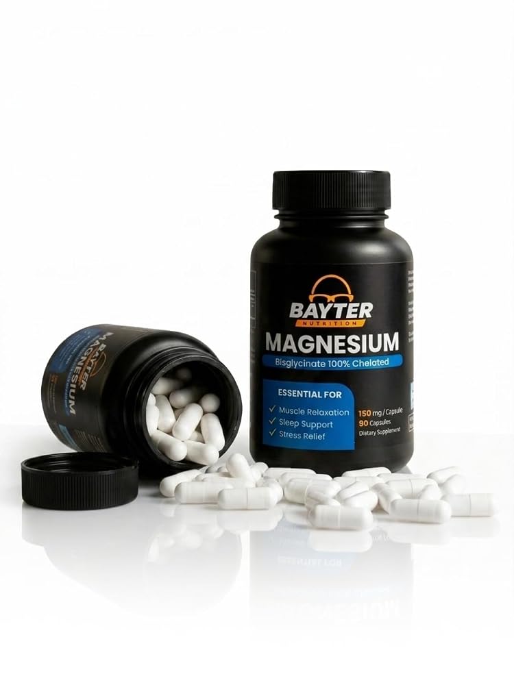 Bayter Nutrition Magnesium Bisglycinate Extra Strength - 90 Capsules - image 5