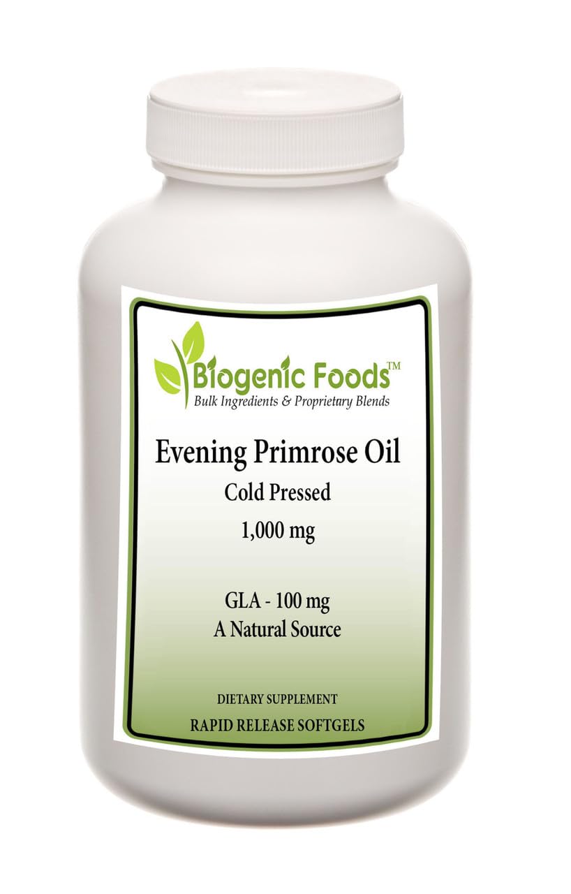 Biogenic Foods Evening Primrose Oil 1000 mg - 120 Softgels