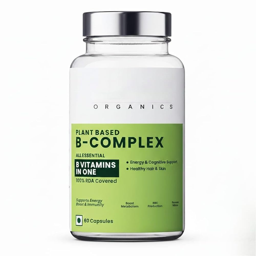 Generic Plant Based Vitamin B-Complex - 60 Vegetarian Capsules