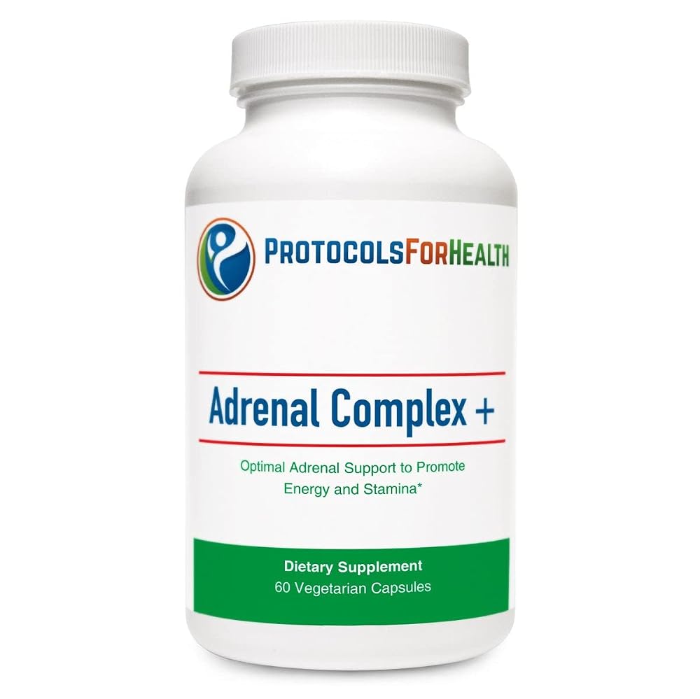 Protocols for Health Adrenal Complex Supplement for Energy - 60 Capsules