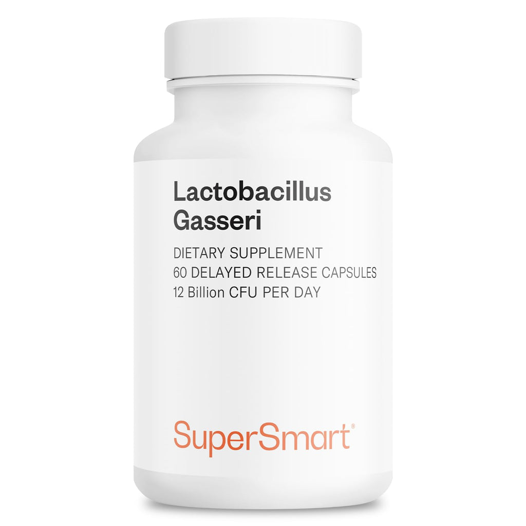 Supersmart Lactobacillus Gasseri 12 Billion CFU Probiotic - 60 Capsules