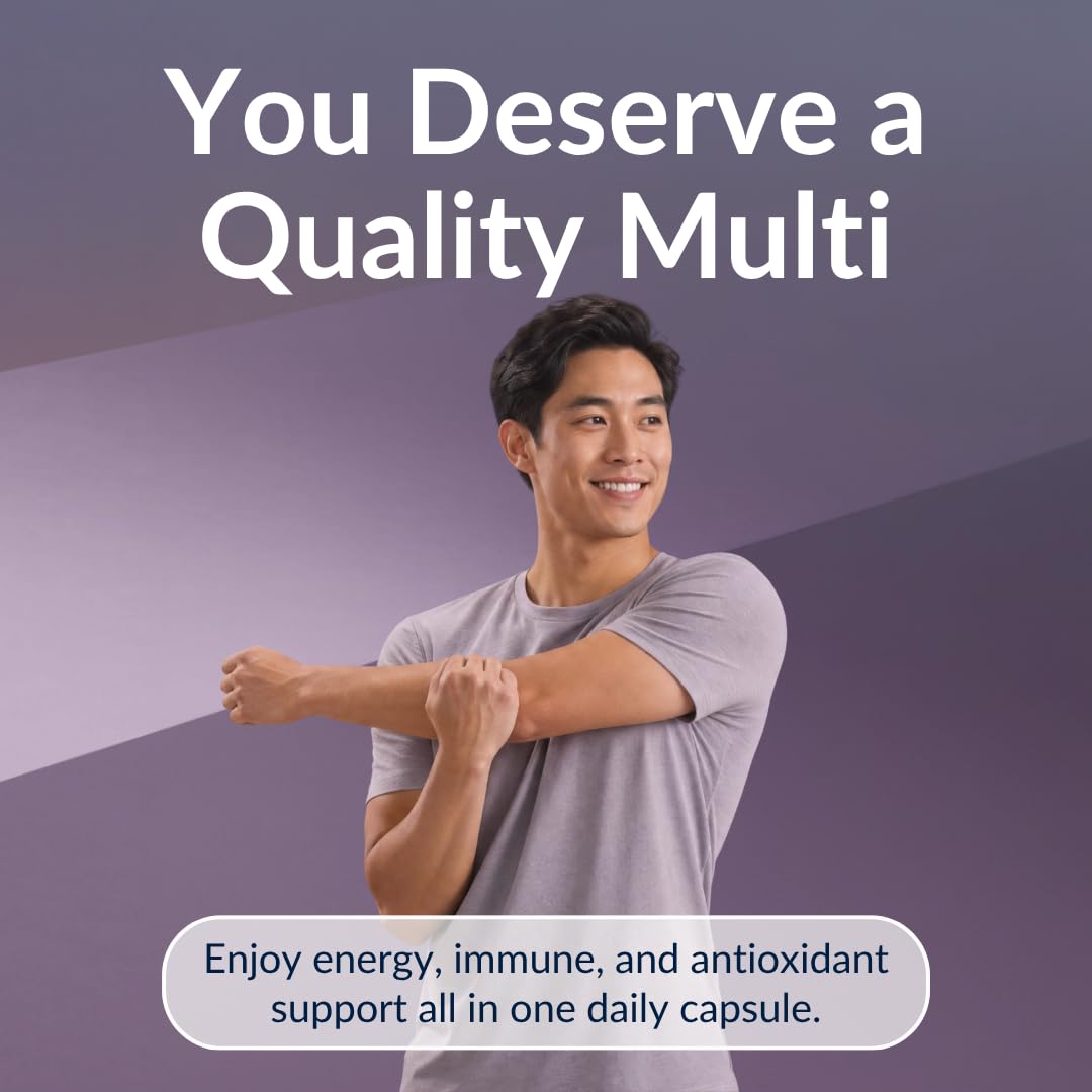 Vthrive Bioactive Men's One Daily Multivitamin - 30 Capsules - image 3